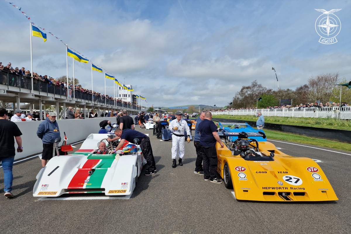 CAN-AM CARS TAKE GOODWOOD BY STORM
