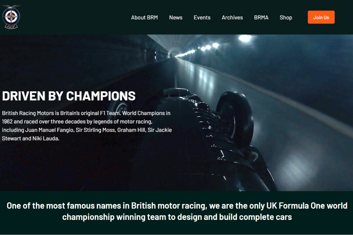 NEW BRM WEBSITE LAUNCHES